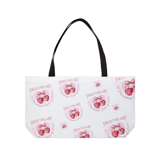 Sweetheart Inspirational Weekender Tote Bag - Perfect for Gifts and Getaways