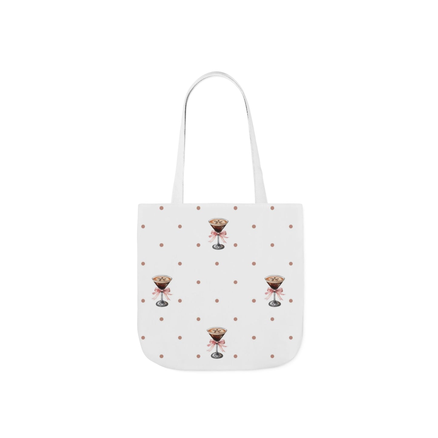 Whimsical Cocktail Tote Bag with 5-Color Straps - Perfect for Parties & Gift Giving