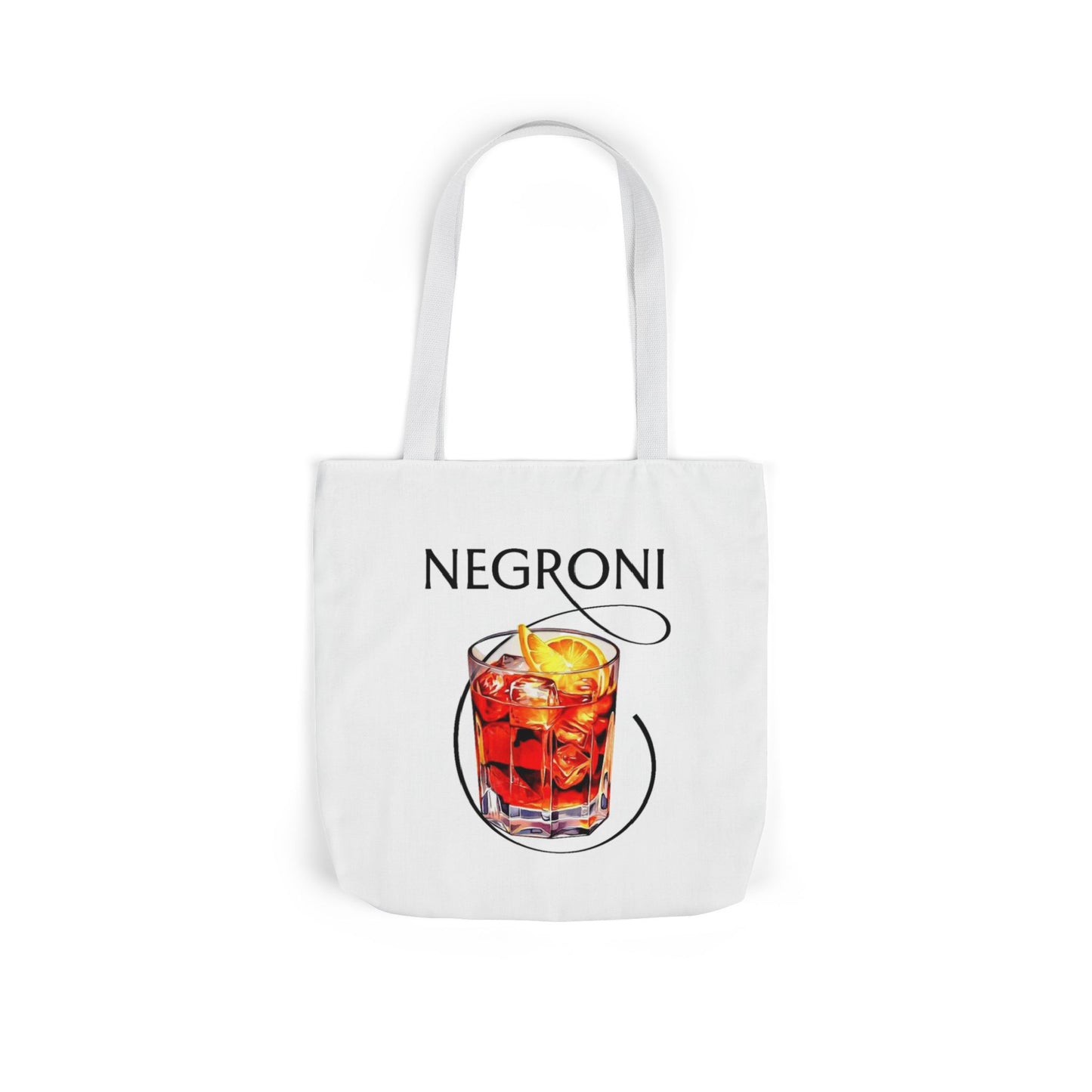 Negroni Cocktail Print  For Negroni Lovers Bag