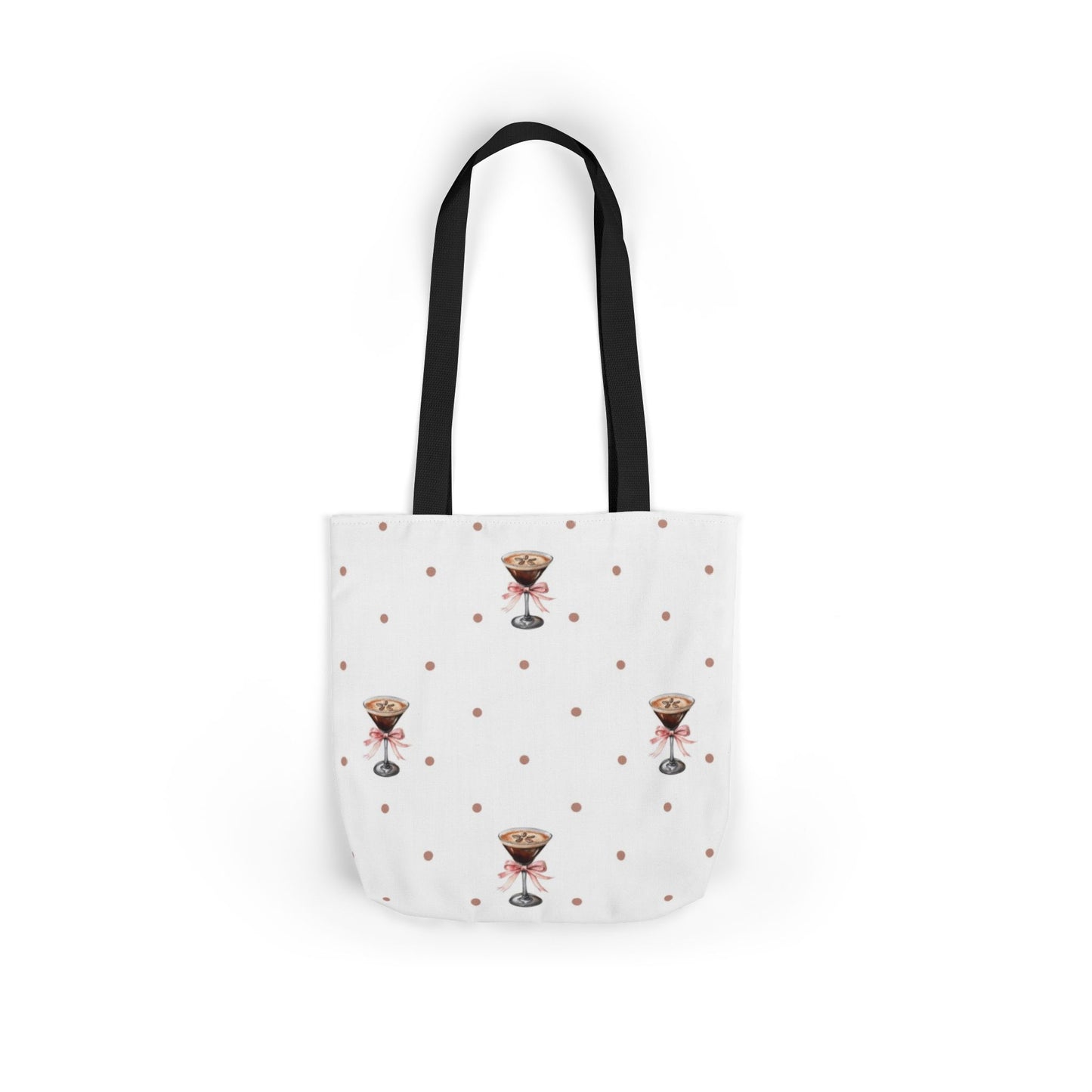 Whimsical Cocktail Tote Bag with 5-Color Straps - Perfect for Parties & Gift Giving