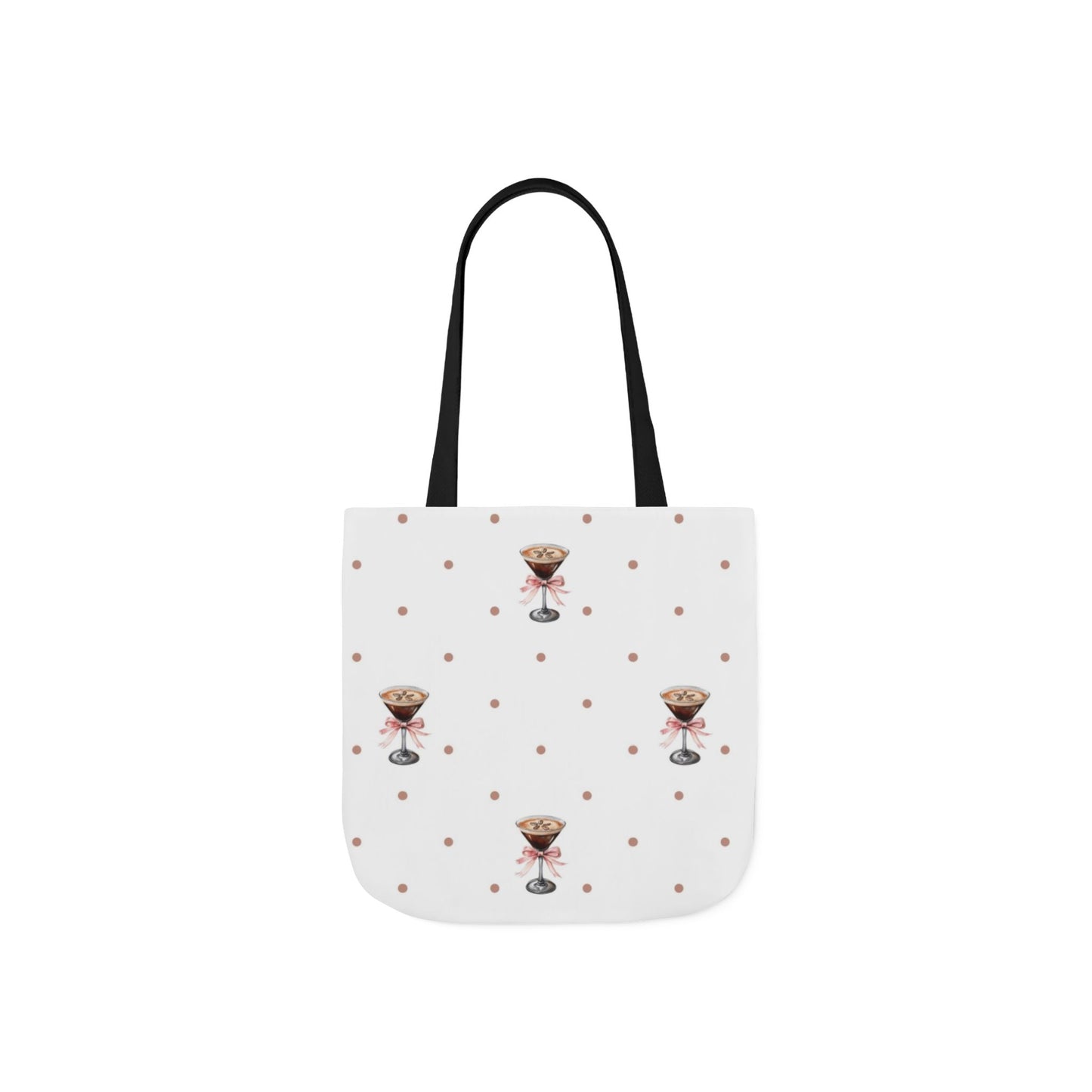 Whimsical Cocktail Tote Bag with 5-Color Straps - Perfect for Parties & Gift Giving