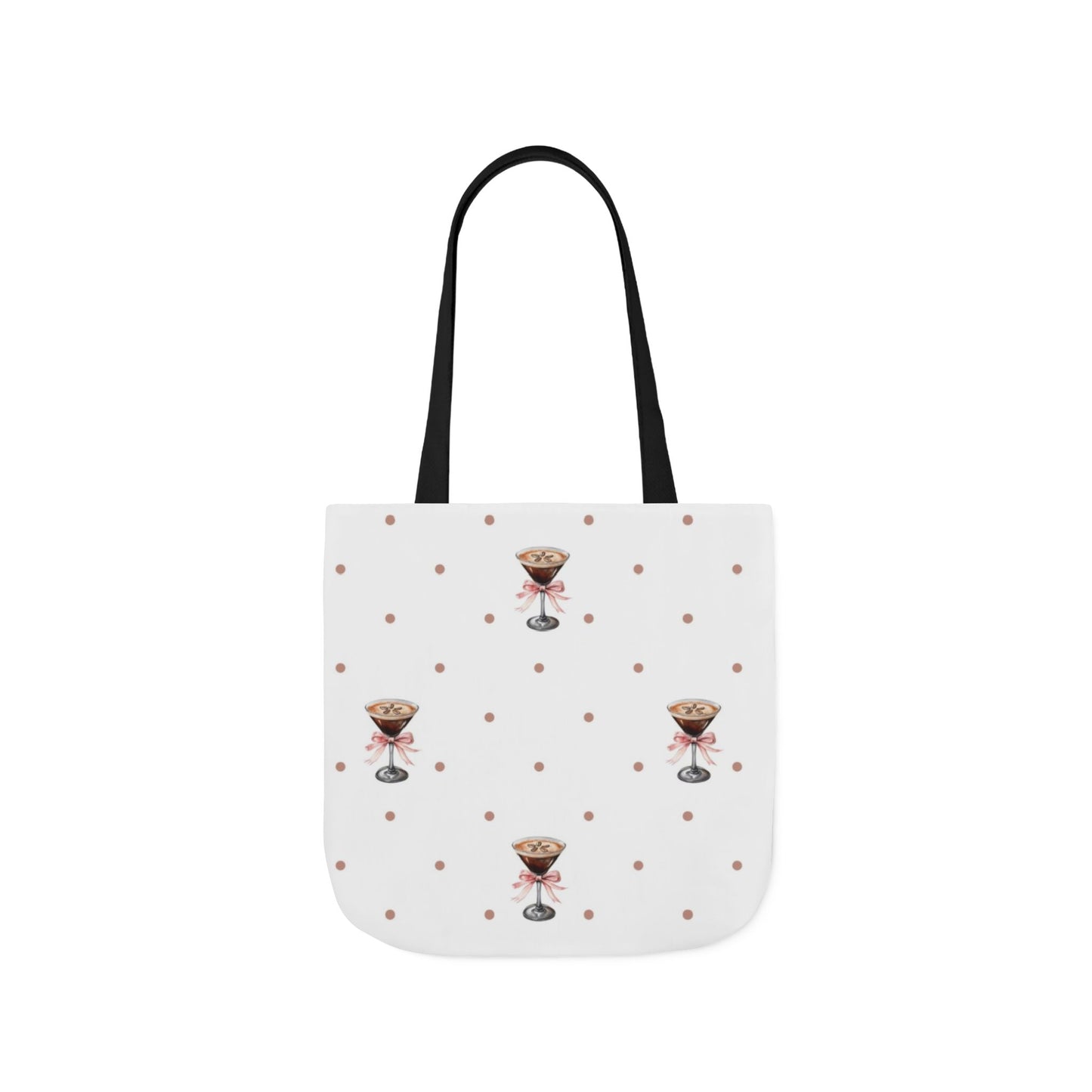 Whimsical Cocktail Tote Bag with 5-Color Straps - Perfect for Parties & Gift Giving