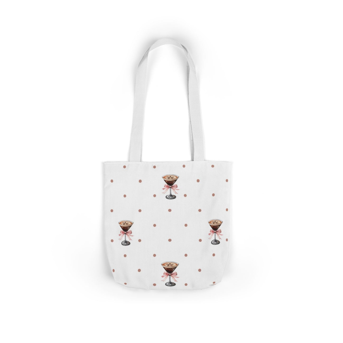 Whimsical Cocktail Tote Bag with 5-Color Straps - Perfect for Parties & Gift Giving