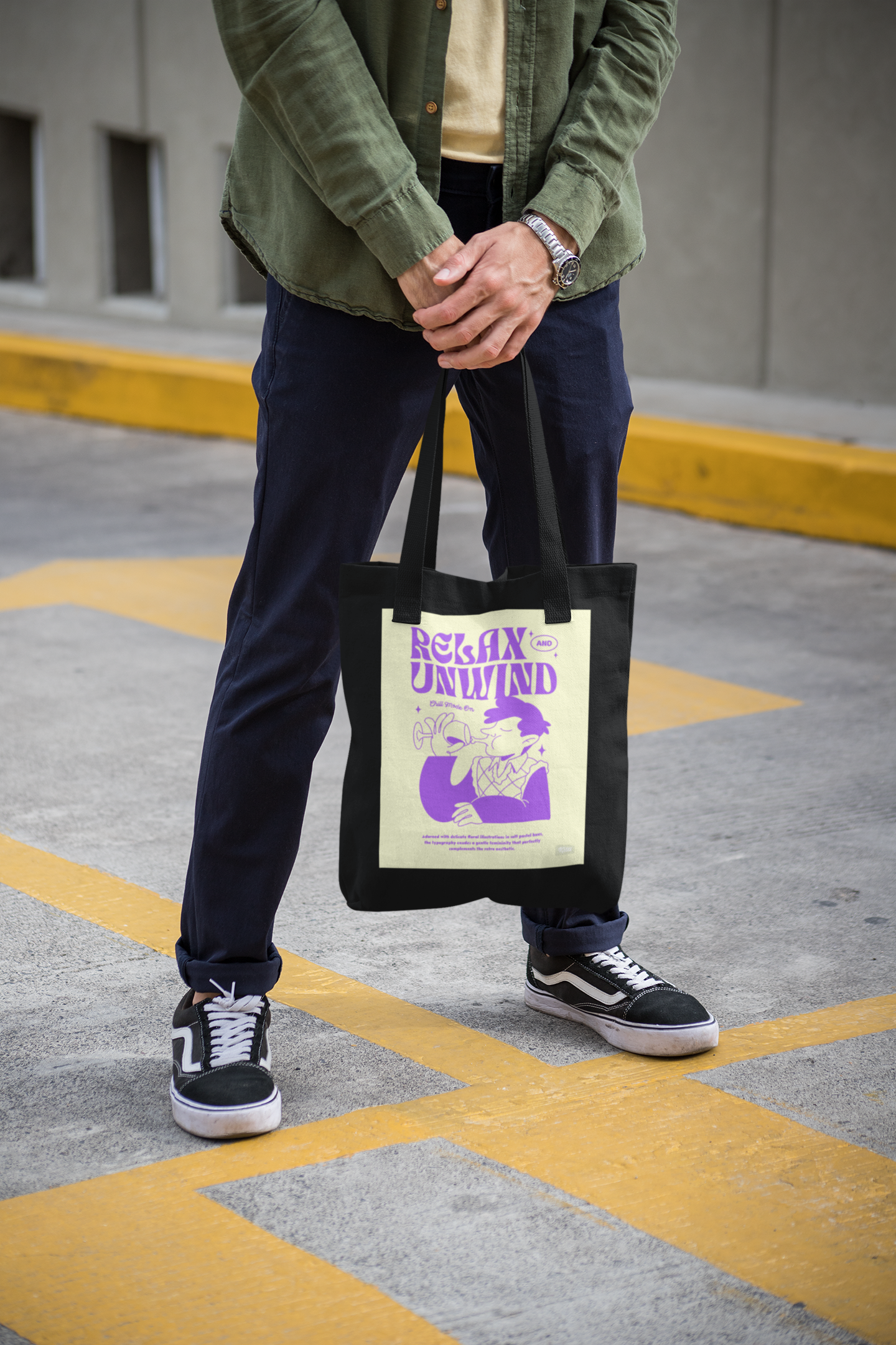 Cotton Canvas Tote Bag